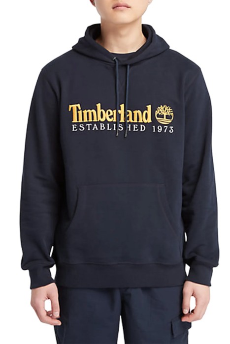 Timberland - Embroidery Logo Brush Back Erkek SweatShirt - TB0A5NR2 Lacivert