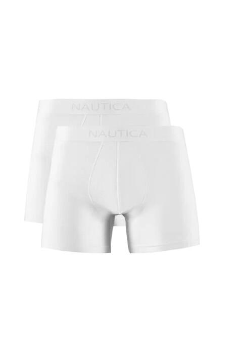 Nautica - Erkek 2'li Boxer - X15304T Beyaz