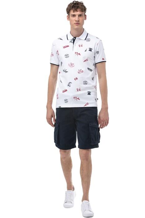 Nautica - Erkek Bermuda Short - B01022T Lacivert