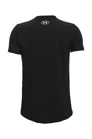 Erkek Çocuk Spor T-Shirt - 1363282 Siyah - Thumbnail