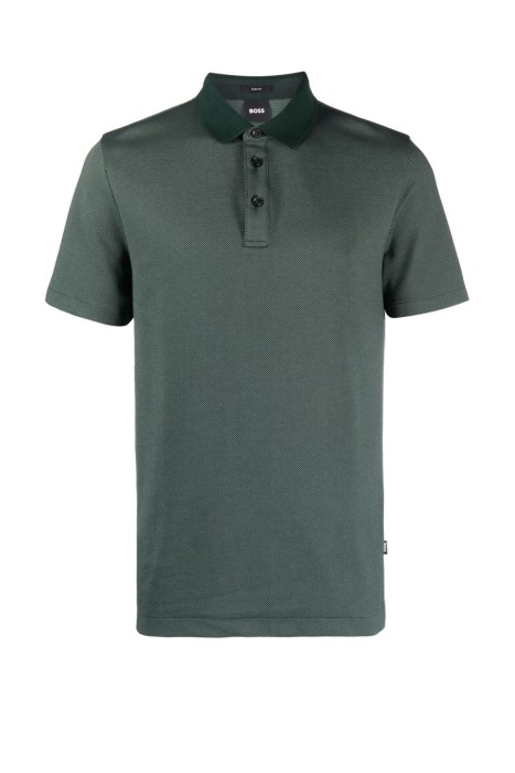 Boss - Erkek Polo T-Shirt - 50486175 Açık Yeşil
