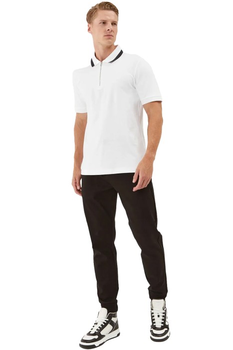 Boss - Erkek Polo T-Shirt - 50494662 Beyaz