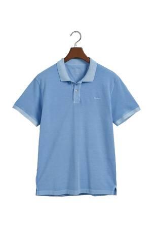 Erkek Polo Yaka T-Shirt - 2043005 Açık Mavi - Thumbnail