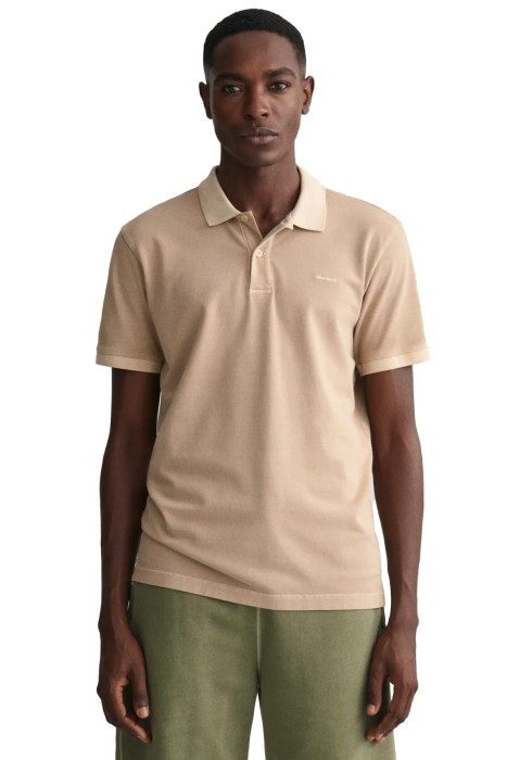 Gant - Erkek Polo Yaka T-Shirt - 2043005 Bej