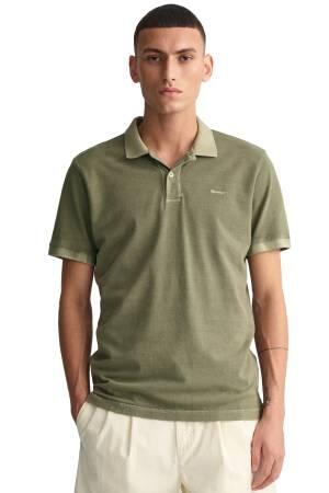 Erkek Polo Yaka T-Shirt - 2043005 Yeşil - Thumbnail