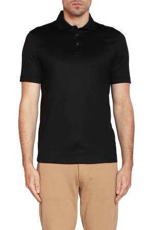 Erkek Polo Yaka T-Shirt - 50491137 Siyah - Thumbnail
