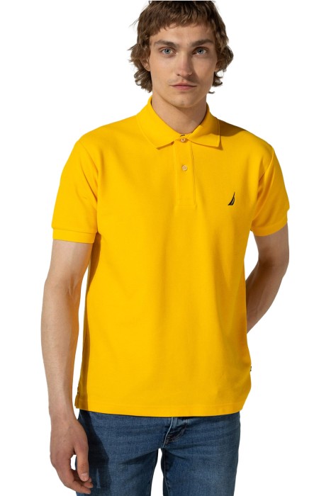 Erkek Polo Yaka T-Shirt - K41000T Sarı