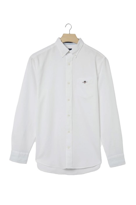Gant - Erkek Regular Fit Gömlek - 3230058 Beyaz