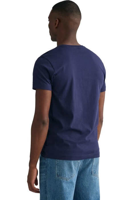 Erkek Regular Fit T-Shirt - 2003081 Lacivert