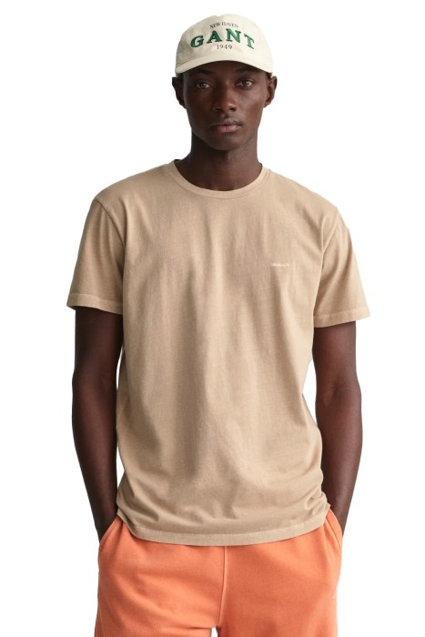 Gant - Erkek Relaxed Fit T-Shirt - 2057027 Bej