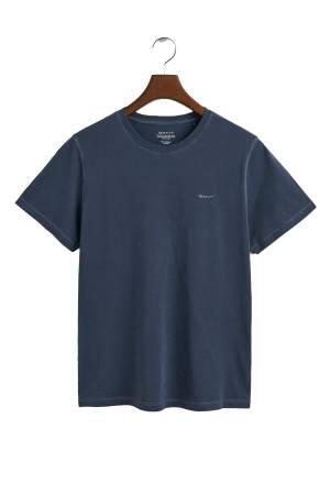 Erkek Relaxed Fit T-Shirt - 2057027 Lacivert - Thumbnail