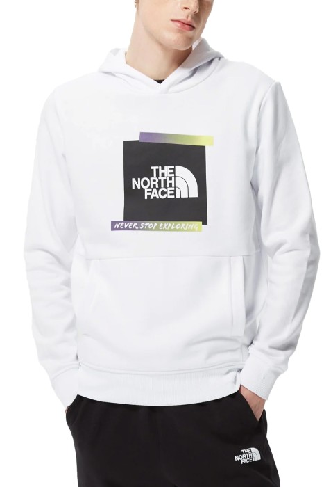 The North Face - Es Graphic Hoodie Erkek SweatShirt - NF0A83FK Beyaz