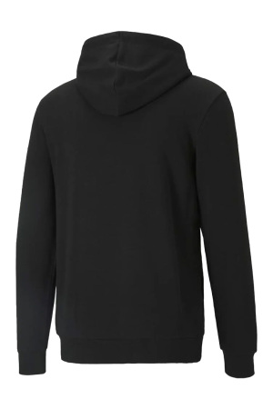 Ess Big Logo Erkek Kapüşonlu SweatShirt - 586688 Siyah/Beyaz - 2