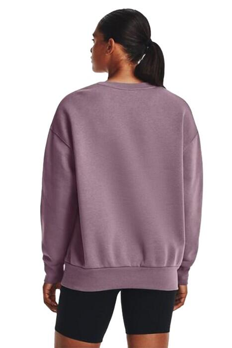Essential Flc Os Crew Kadın SweatShirt - 1379475 Pembe - 2