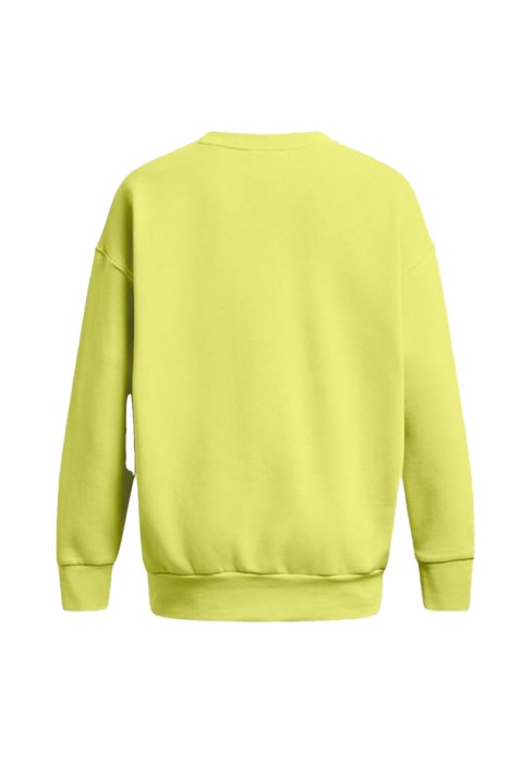 Essential Flc Os Crew Kadın SweatShirt - 1379475 Neon Sarı/Beyaz