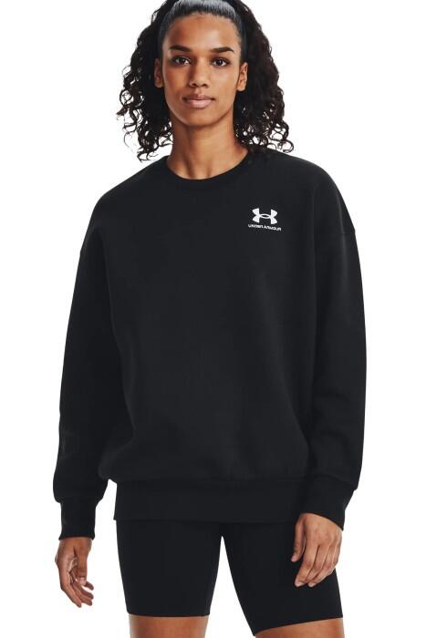 Under Armour - Essential Flc Os Crew Kadın SweatShirt - 1379475 Siyah