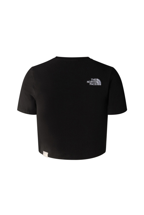 Essential Kadın Crop T-Shirt - NF0A55AO Siyah - 5