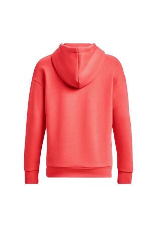 Essential Kadın Kapüşonlu SweatShirt - 1373033 Açık Pembe - Thumbnail
