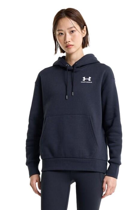 Under Armour - Essential Kadın Kapüşonlu SweatShirt - 1373033 Siyah