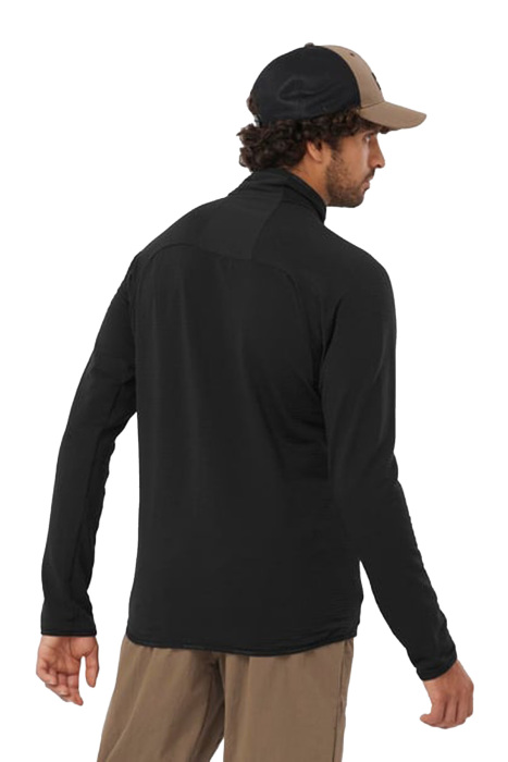 Essential Lightwarm Erkek Tam Fermuarlı Polar - LC2224700 Siyah - 2