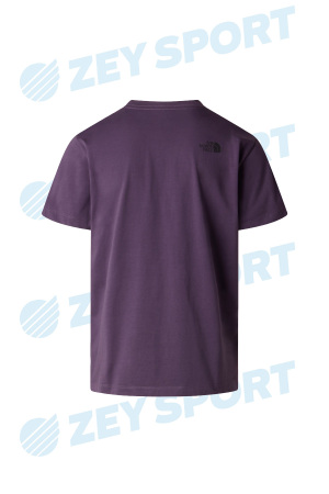 Evolution Box Half Dome Regular Erkek T-Shirt - NF0A8G9C Mor - 2