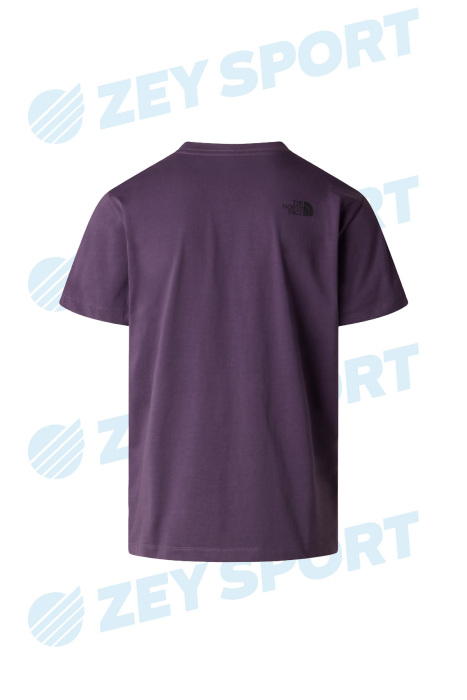 Evolution Box Half Dome Regular Erkek T-Shirt - NF0A8G9C Mor - 2