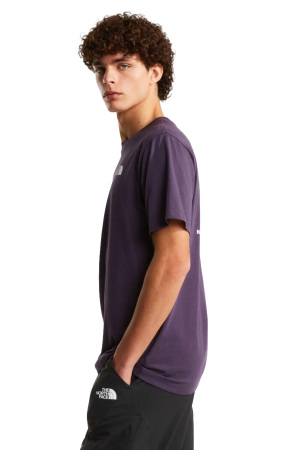 Evolution Box Nse Regular Erkek T-Shirt - NF0A8B6K Mor - The North Face
