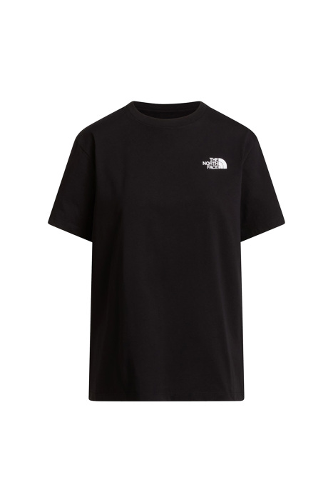Evolution Box Nse Relaxed Kadın T-Shirt - NF0A8B6W Siyah/Beyaz - 1