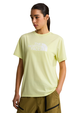 Evolution Half Dome Relaxed Kadın T-Shirt - NF0A8B6U Limon Yeşili - The North Face