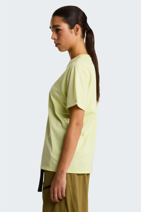 Evolution Half Dome Relaxed Kadın T-Shirt - NF0A8B6U Limon Yeşili - 3