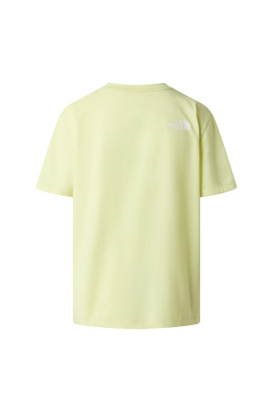 Evolution Half Dome Relaxed Kadın T-Shirt - NF0A8B6U Limon Yeşili - 6