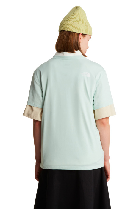 Evolution Half Dome Relaxed Kadın T-Shirt - NF0A8B6U Mint Yeşili - 3