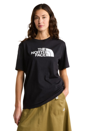 Evolution Half Dome Relaxed Kadın T-Shirt - NF0A8B6U Siyah/Beyaz - The North Face