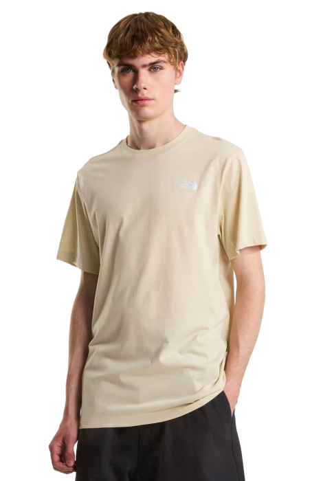 Evolution Simple Dome Regular Erkek T-Shirt - NF0A8CZ2 Açık Bej - 1