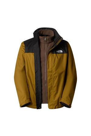 Evolve Iı Triclimate Erkek Mont - NF00CG55 Siyah/Hardal - The North Face