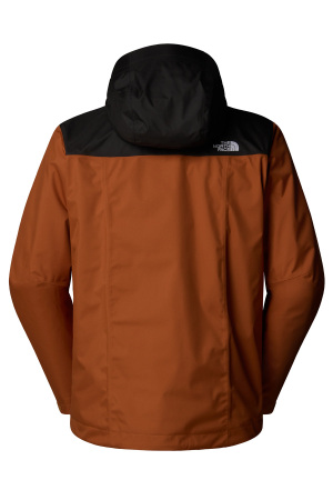 Evolve Iı Triclimate Erkek Mont - NF00CG55 Tarçın/Asfalt Gri - 3