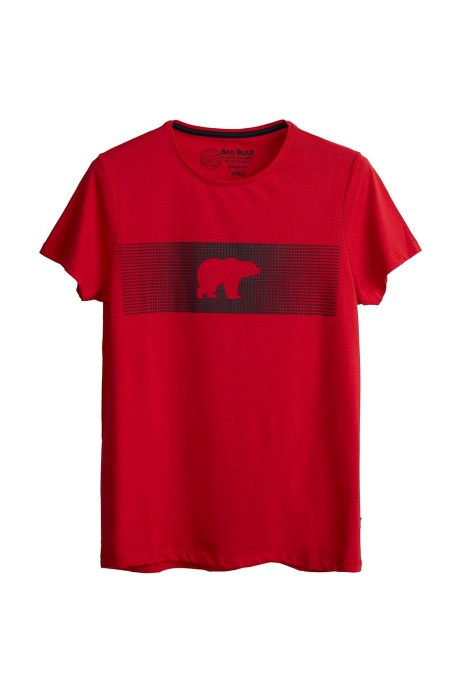 Bad Bear - Fancy Erkek T-Shirt - 20.01.07.024 Kırmızı