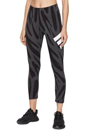 Fi Ff Kadın Tayt - H67085 Siyah/Antrasit - Adidas
