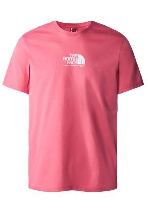 Fıne Alpıne Equıpment Tee 3 - Eu Erkek T-Shirt - NF0A4SZU Pembe - 1