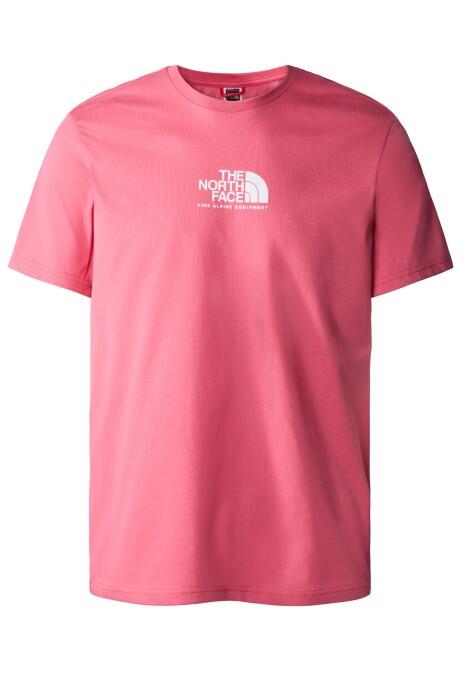 Fıne Alpıne Equıpment Tee 3 - Eu Erkek T-Shirt - NF0A4SZU Pembe - 1