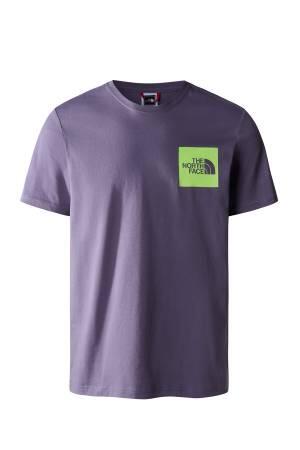 Fine Tee Erkek T-Shirt - NF00CEQ5 Mor - 1