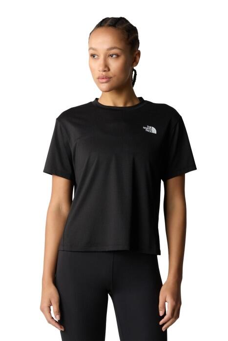 Flex Circuit S/S Tee Kadın T-Shirt- NF0A87JV Siyah - 3
