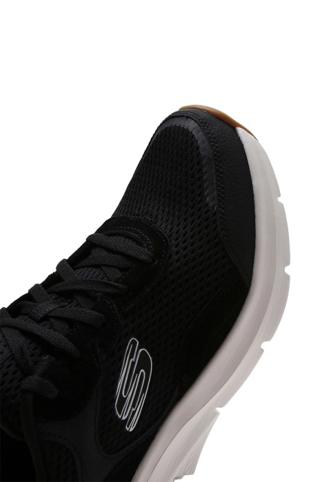 Flex Comfort - Drinn Erkek Ayakkabı - 232685 Siyah/Beyaz