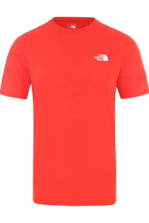 Flex Iı S/S Erkek T-Shirt - NF0A3L2E Kırmızı - The North Face