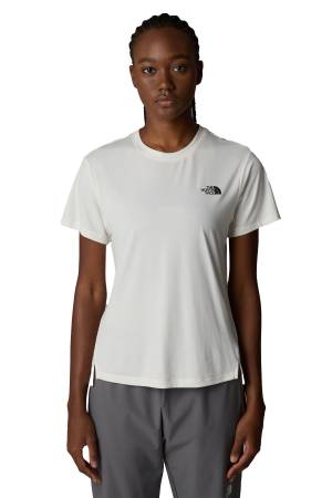 Flex Short Sleeves Reg Kadın T-Shirt - NF0A8BRR Krem - 3