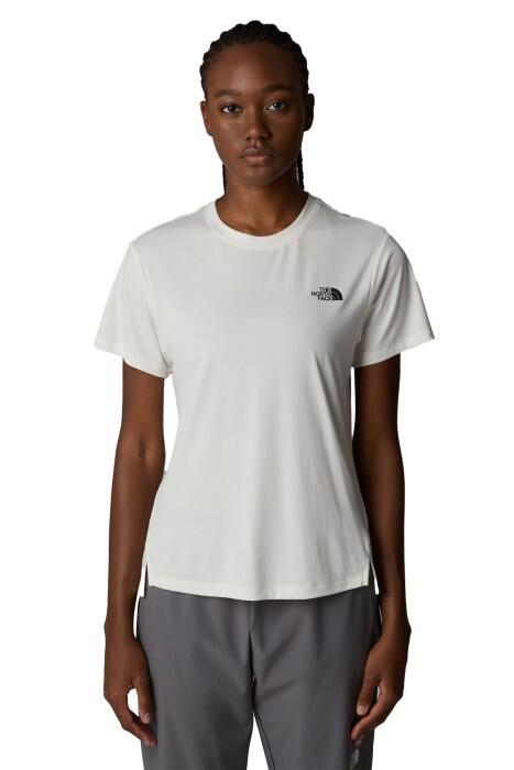 Flex Short Sleeves Reg Kadın T-Shirt - NF0A8BRR Krem - 3