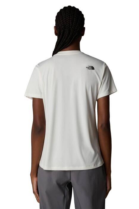Flex Short Sleeves Reg Kadın T-Shirt - NF0A8BRR Krem - 5