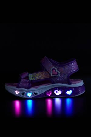 Flutter Hearts Kız Çocuk Sandalet - 302967L Lavanta/Çoklu - 2