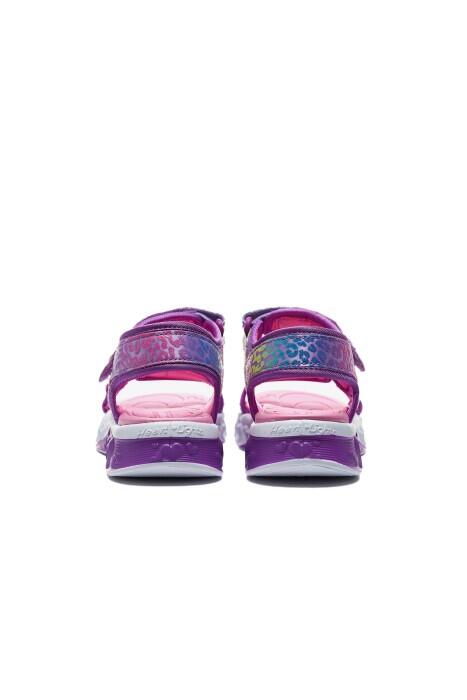 Flutter Hearts Kız Çocuk Sandalet - 302967L Lavanta/Çoklu - 7