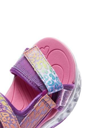 Flutter Hearts Kız Çocuk Sandalet - 302967L Lavanta/Çoklu - 10